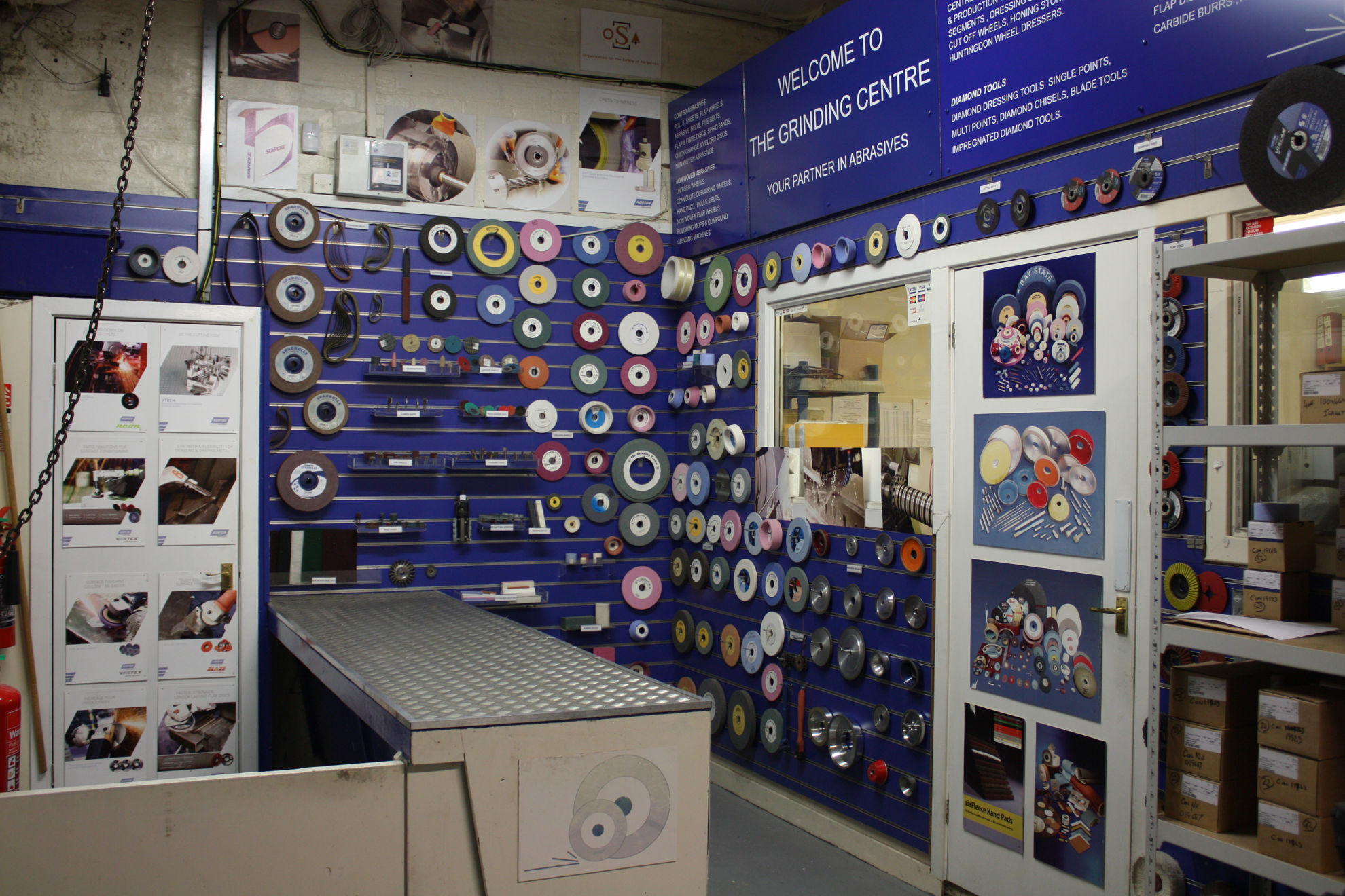 banner The Grinding Centre suppliers of grinding wheels since 1968 1